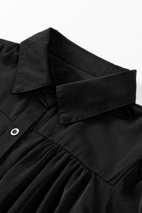 Gathered Detail Puff Sleeve Shirt